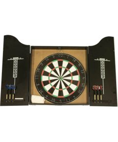 Falk Dartskive klassisk i dartskab med dartpile NORDIC Games (809-074)