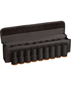 Bosch PRO Impact socket set 3/4", 9-piece (black, deep)