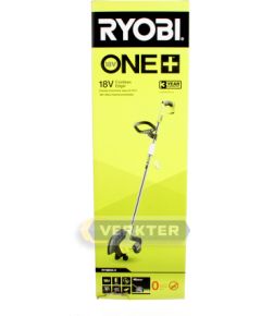 Zāles trimmeris Ryobi RY18EGA-0; 18 V (bez akumulatora un lādētāja)