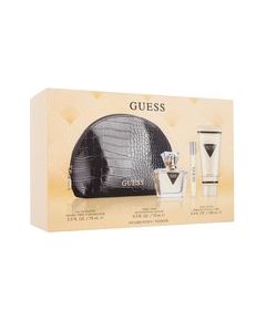 Guess Seductive Gift set EDT 75 ml, body lotion 100 ml, miniature EDT 15 ml and cosmetic bag 75ml