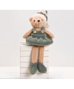 Decoration FUN ANN H36cm, bear, girl