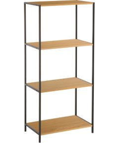 Shelf HARPER 50x30xH110,5cm, ash/black