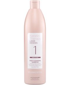 ALFAPARF Keratin Therapy Lisse Design Deep Cleansing Shampoo 500ml