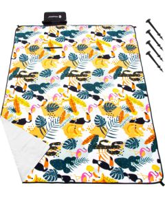 Piknika sega Springos PM042 150x200 cm tūrisma paklājs multikrāsu