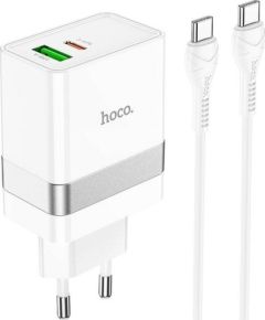 Tīkla lādētājs Hoco USB A + Type C PD QC3.0 3A 30W N21