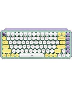 LOGITECH POP Keys Bluetooth Mechanical Keyboard - DAYDREAM MINT - RUS