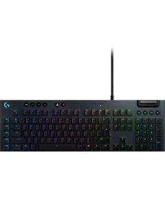 LOGITECH G815 Corded LIGHTSYNC Mechanical Gaming Keyboard - CARBON - NORDIC - TACTILE