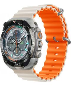 Devia strap Deluxe Sport6 for Apple Watch 44mm| 45mm| 46mm| 49mm starlight orange