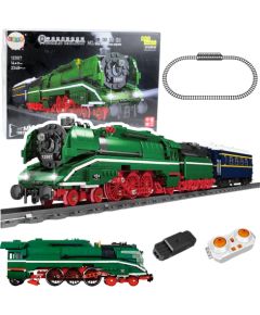 Leantoys Construction Blocks Remote Controlled Steam Locomotive RC 2348 el.