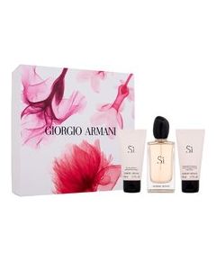 Giorgio Armani Sí Dárková sada EDP 100 ml, sprchový gel 50 ml a tělové mléko 50 ml 100ml