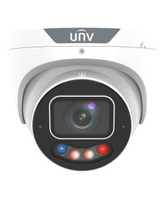 Uniview IPC3634SE-ADZKMC-WP-I1 ~ UNV Tri-Guard + Wise-ISP IP kamera 4MP motorzoom 2.8-12mm (SMART IR + WHITE LED + BLUE/RED LIGHT)