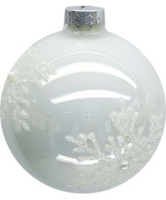 Christmas ornament JOY FROST D8cm, glass