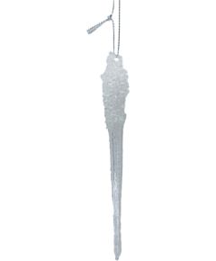 Christmas ornament JOY ICICLE 16cm, glass