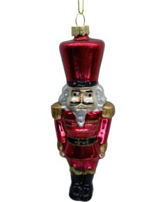 Christmas ornament JOY NUTCRACKER 15.5cm, glass