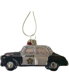 Christmas ornament JOY POLICE 10.5cm, glass