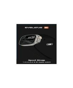 Evelatus   Watch 42/44/45 Sport Silicone Loop Black