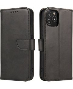 Hurtel   Magnet Case elegant case cover cover with a flap and stand function OnePlus Nord N200 5G black