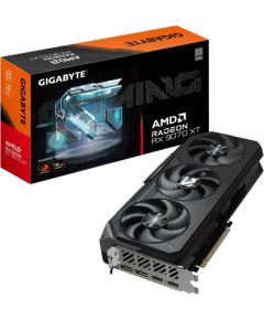 GIGABYTE Radeon RX 9070 XT GAMING 16G Graphics Card - 16GB GDDR6, 256bit, PCI-E 5.0, 2970 MHz Core Clock, 2 x DisplayPort 2.1a, 2 x HDMI 2.1b, GV-R9070XTGAMING-16GD