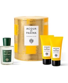 Acqua Di Parma Colonia C.L.U.B. Dárková sada EDC 100 ml, sprchový gel 75 ml a tělové mléko 75 ml 100ml