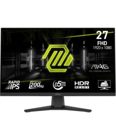 LCD Monitor MSI MAG 272F 27" Gaming Matte Panel IPS 1920x1080 16:9 200Hz 0.5 ms Colour Black MAG272F