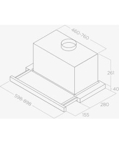 Elica ELITE 26 BL/A/60 GFB