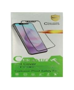 iLike Apple  IPHONE 12/12 PRO HARD CERAMIC TEMPERED GLASS Black