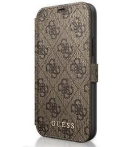 Guess Apple  iPhone 12/12 Pro 4G Book Case Brown