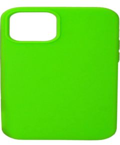 Evelatus Apple  iPhone 12/12 Pro Premium Soft Touch Silicone Case Fluerescent Green