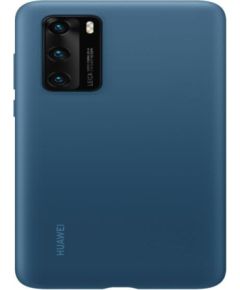 Huawei   P40 Silicone case Blue