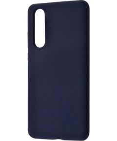 Evelatus Huawei  P30 Premium Soft Touch Silicone Case Midnight Blue