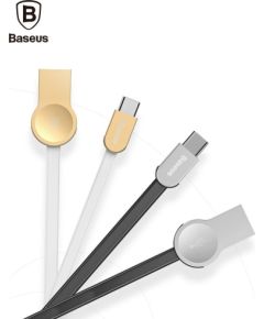 Baseus -  Keyble Cable (Zinc Alloy) For Type-C CATKB-02 White