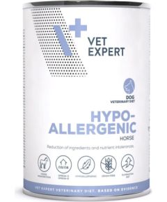 VET EXPERT Hypoallergenic Horse - wet dog food - 400g