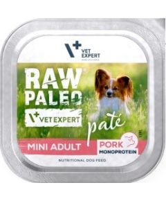 RAW PALEO Pâte Mini Adult Pork - wet dog food - 150g