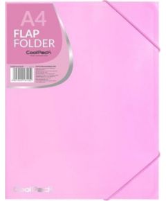 Coolpack flap folder PP, A4, pastel pink