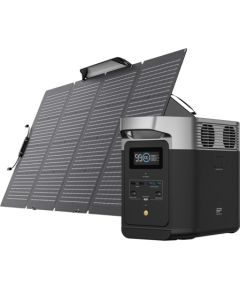 Bundle: Power station EcoFlow Delta 2 + portable solar panel 220W