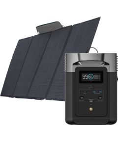 Bundle: Power station EcoFlow Delta 2 + portable solar panel 400W