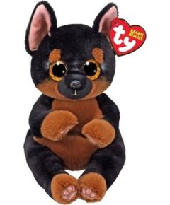 TY Beanie Bellies Fritz - czarno-brązowy pies 15cm