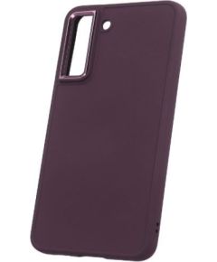 iLike Samsung  Galaxy S21 Satin case Burgundy