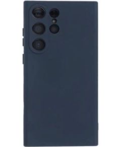 iLike -  Galaxy S23 Ultra Silicone Soft Case Dark Blue