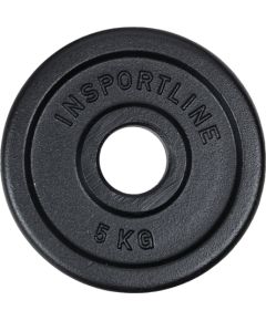 Čuguna atsvars inSPORTline Castblack OL, 5 kg