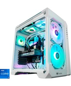 Thermaltake Ganymed V2 Snow, gaming PC (white/transparent, Windows 11 Home 64-bit)