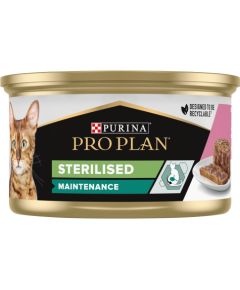 PURINA Pro Plan Sterilised Salmon with tuna - wet cat food - 85g