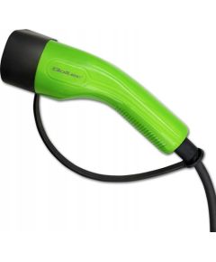 Qoltec Mobile EV Charger with 2-in-1 Type 2 SCHUKO 3.5kW 230V LCD Portable Wallbox 5m