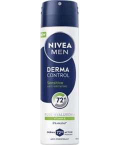 Nivea Men Derma Control Sensitive Antiperspirant - Antiperspirant ve spreji pro citlivou pokožku 150ml