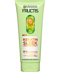 Garnier Fructis Keratin Sleek Conditioner - Kondicionér pro suché a krepaté vlasy 200ml