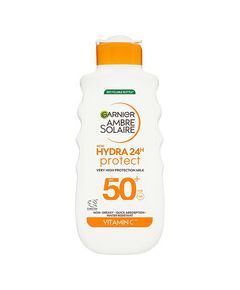 Garnier Ambre Solaire Hydra 24h Protect Very High Protection Milk SPF 50 - Opalovací mléko 175ml