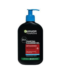 Garnier Charcoal Cleansing Gel - Čisticí gel proti černým tečkám 250ml