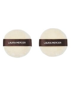 Laura Mercier Medium Velour Puff - Houbička na sypký pudr 2 ks