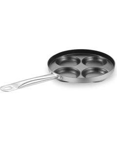 GRANDCHEF+ PANKŪKU PANNA D24CM, 4 IEDAĻAS, ALUMĪNIJS, INDUKCIJAI, Tescoma