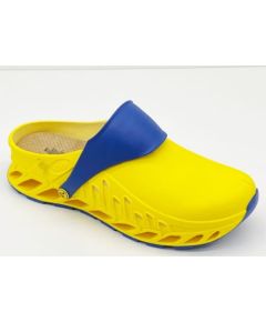 Mobilex Scholl Evoflex  - unisex clogs yellow, size 38